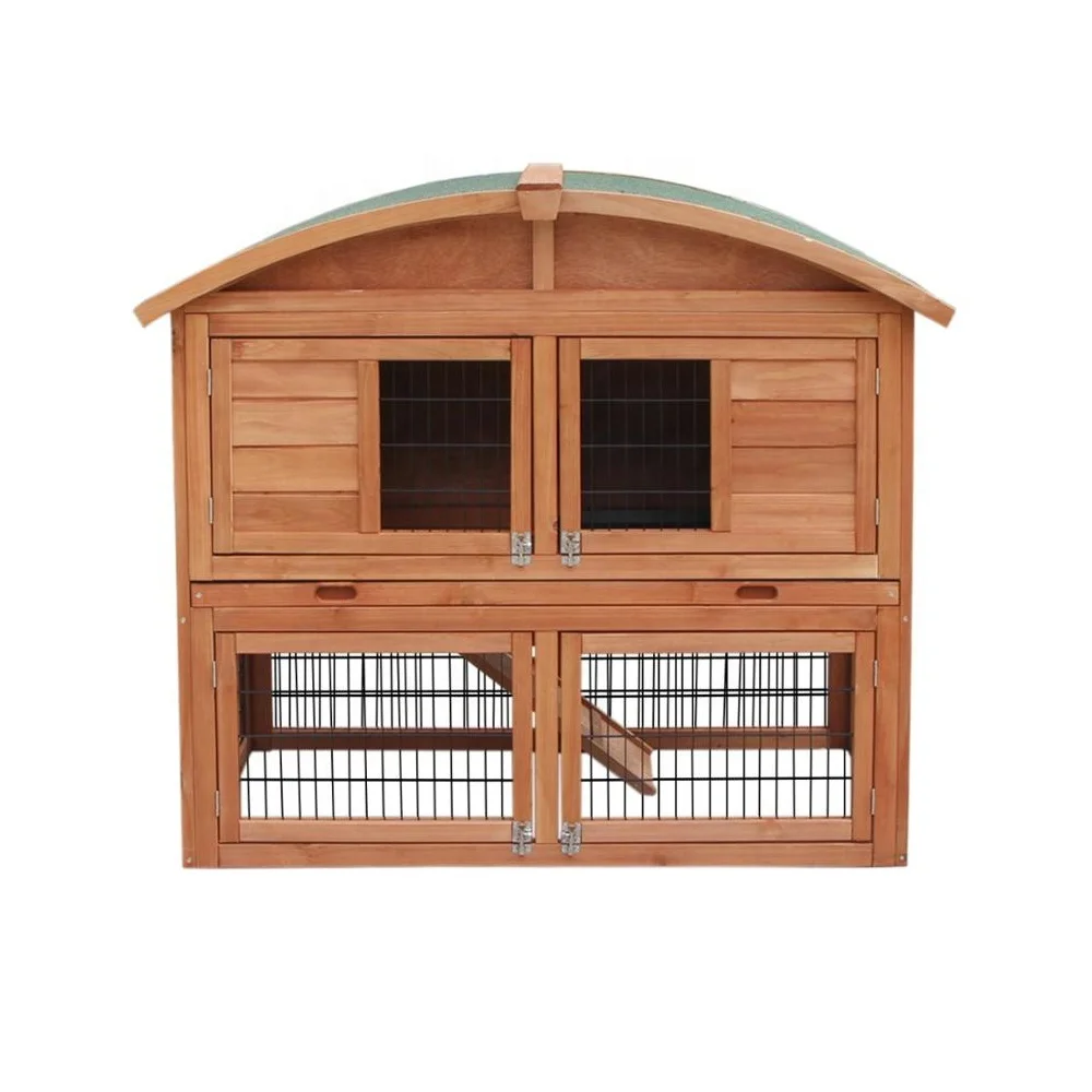 handmade wholesale wooden rabbit hutch for sale cage
