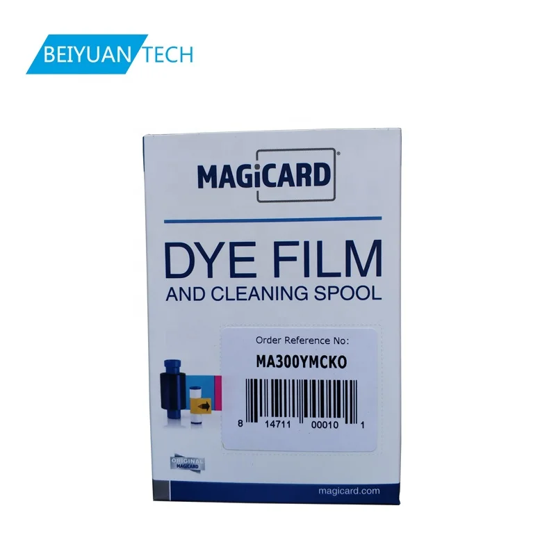 Цветная Лента Magicard BT300 YMCKO 300 принтов для принтера карт Pronto / Enduro Rio Pro 3e