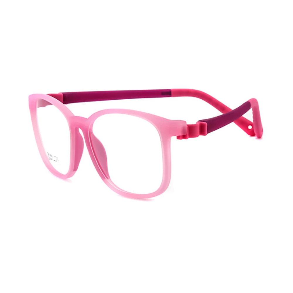 2024 twisted flexible hinge soft silicone tr90 eyeglasses baby spectacle silicone specs children eye glasses frames for kids