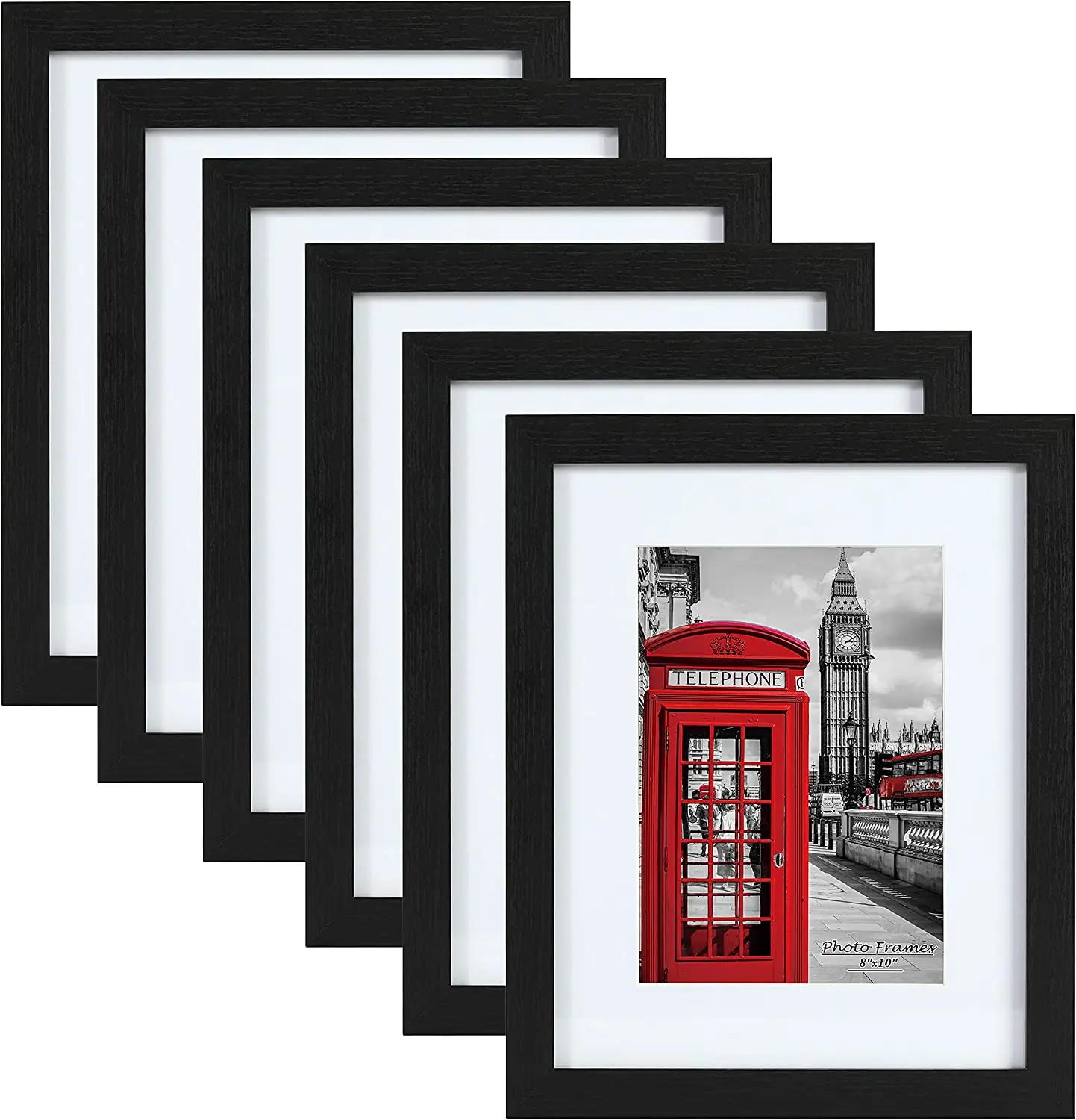 Amazon Hot Sale 4x6 5x7 6x8 11x17 12x16 12x18 16x20 20x30 Black Display Photo Frame High Quality Creative Picture Frame