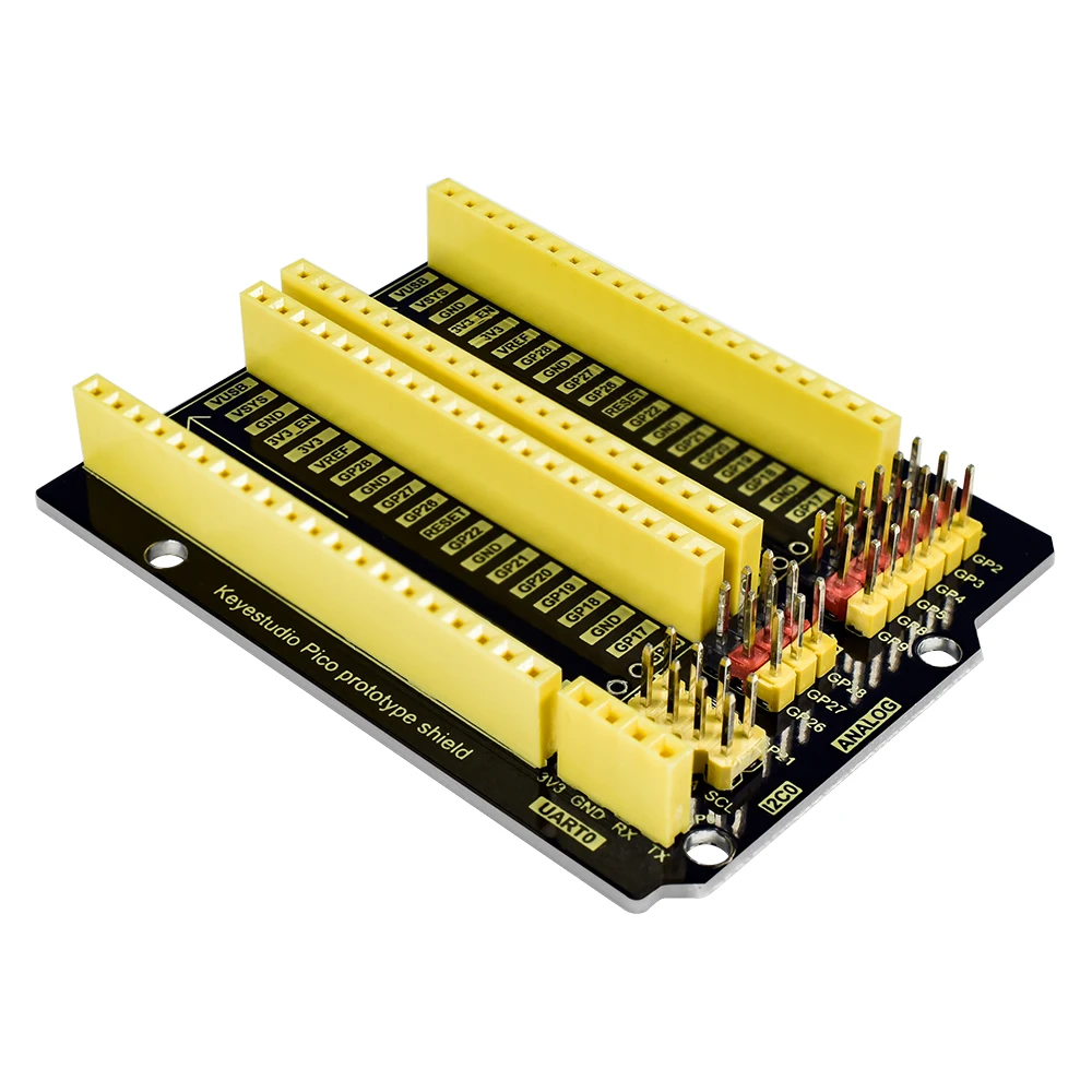 Keyestudio Raspberry Pi Pico IO Shield Expansion Board For Raspberry Pi Pico Development Board DIY Kit Electronic
