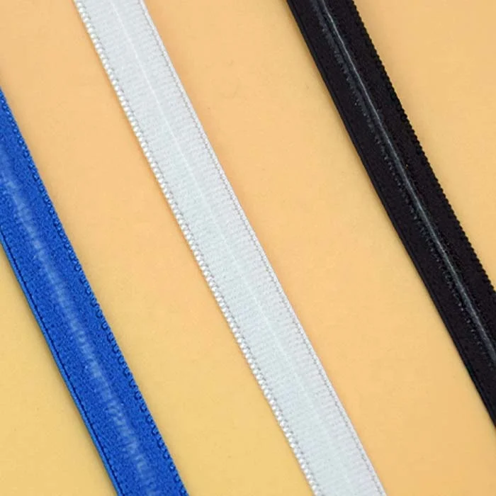 anti slip China Manufacturer elastic silicone Sewing decoration Exercise Belt Neck Tape Webbing