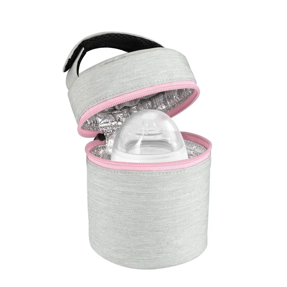 Portable Breast Milk Storage Insulated Baby Bottle Cooler  Carrier Tote Bag