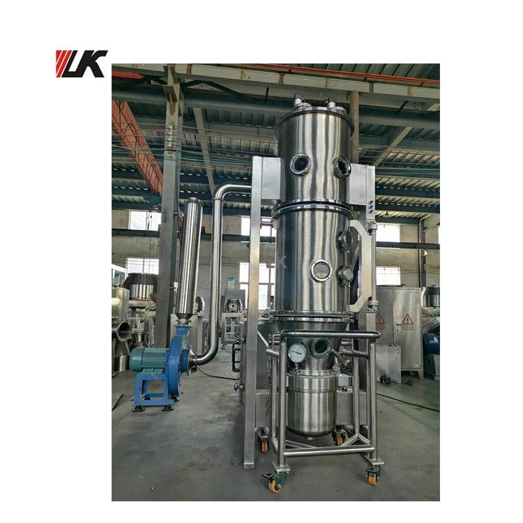 
120KG Per Batch Fluid Bed Dryer Spray Drying Equipment For Powder 