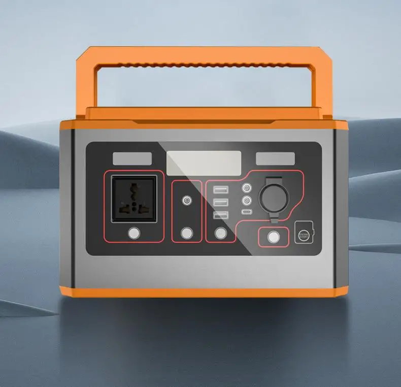 Portable 500W High-Power Mobile Power Supply for Outdoor Activities for Self-Driving Climbing Running Casual Walks Tours