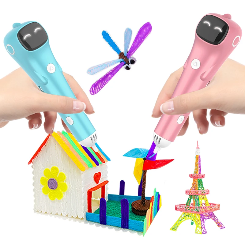 2020 г. Новое поступление USB перезаряжаемая низкотемпературная 3d-ручка для рисования ручка 3D-печати