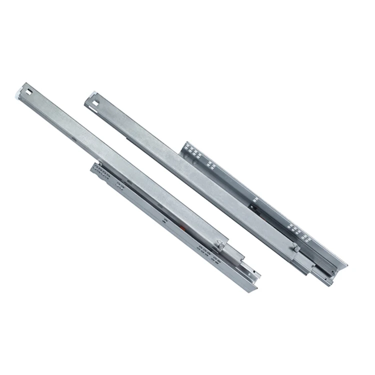 Ronghui Full Extension 3-fold Undermount Press Rebound Drawer Channel Slide Hidden Slide