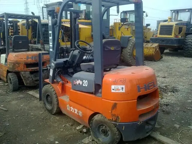 Year 2018 used Heli 20 Forklift 2 Ton Lifting Diesel fuel Heli 20 Forklift Japanese Engine made in China