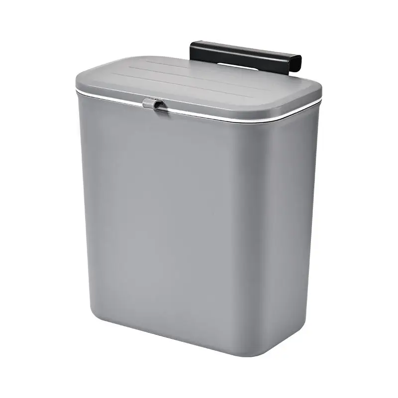 Low Price Cabinet Hanging Folding Wall Mounted Trash Can Tacho De Basura Plegable Kitchen Waste Garbage Bin