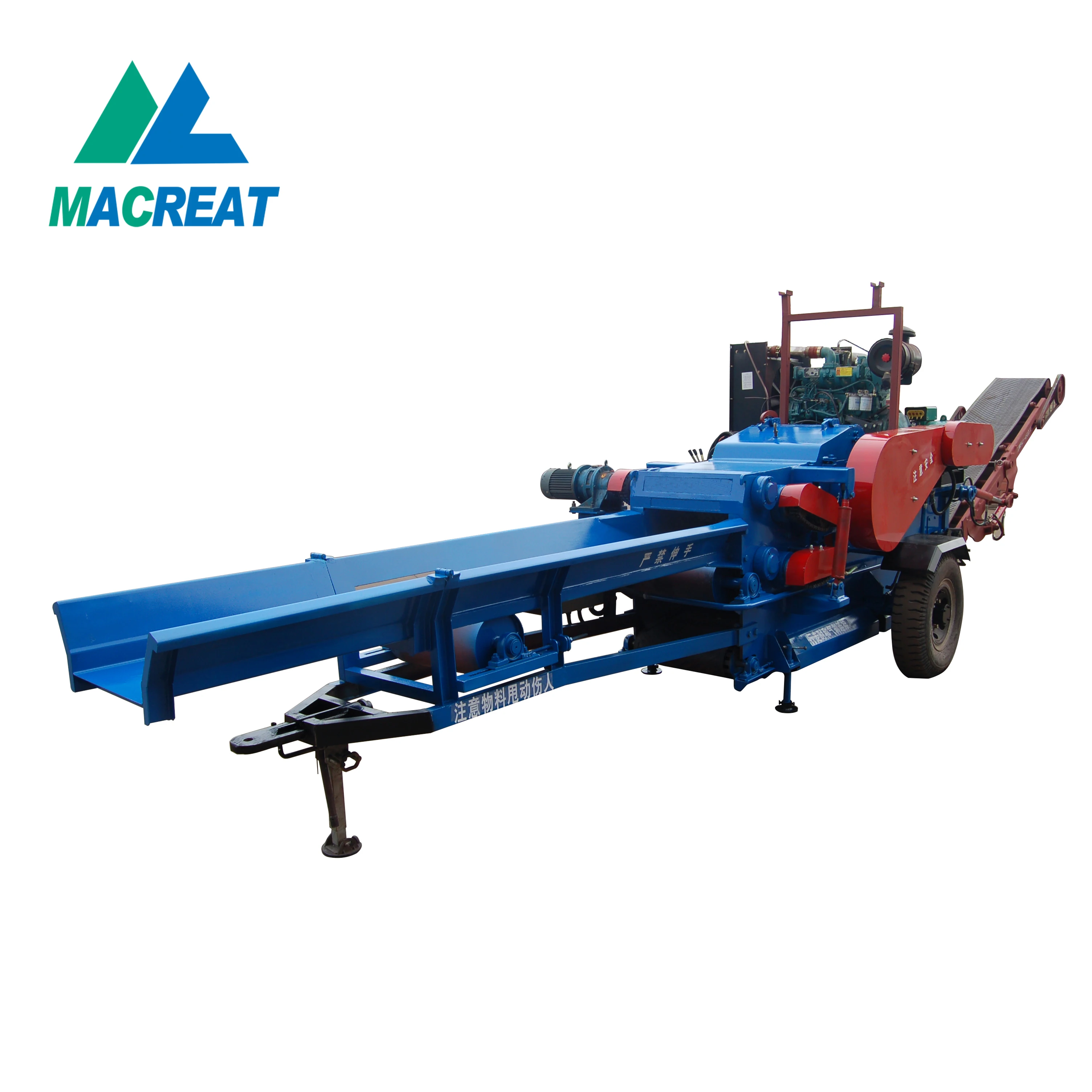 Машина для дробления древесины MACREAT LDBX2113, высокая производительность и эффективность