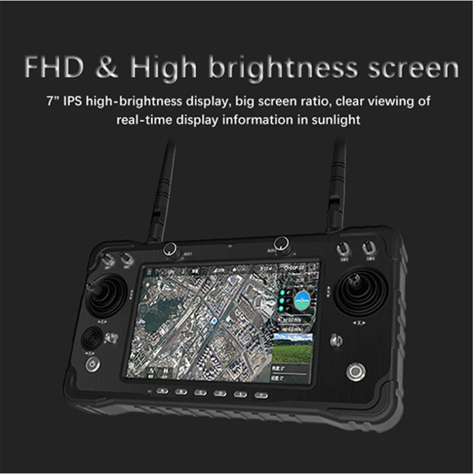 SKYDROID H16 UAV Control Transmitter Radio Remote Control 2.4GHz 1080P Digital Video Data Transmission Receiver MIPI Camera UAS