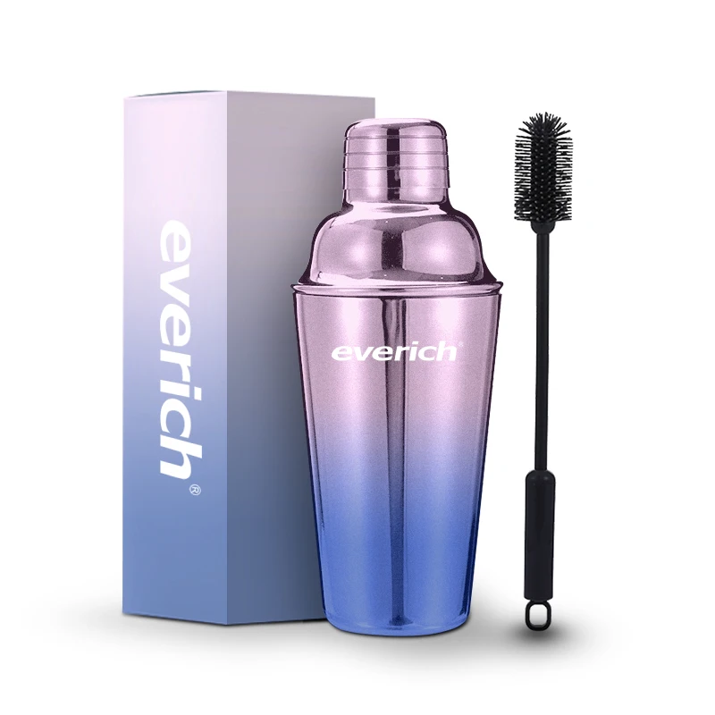 Liquor Shaker Gift Insulated Martini Mixer Stainless Steel Christmas Gifts for Men Women