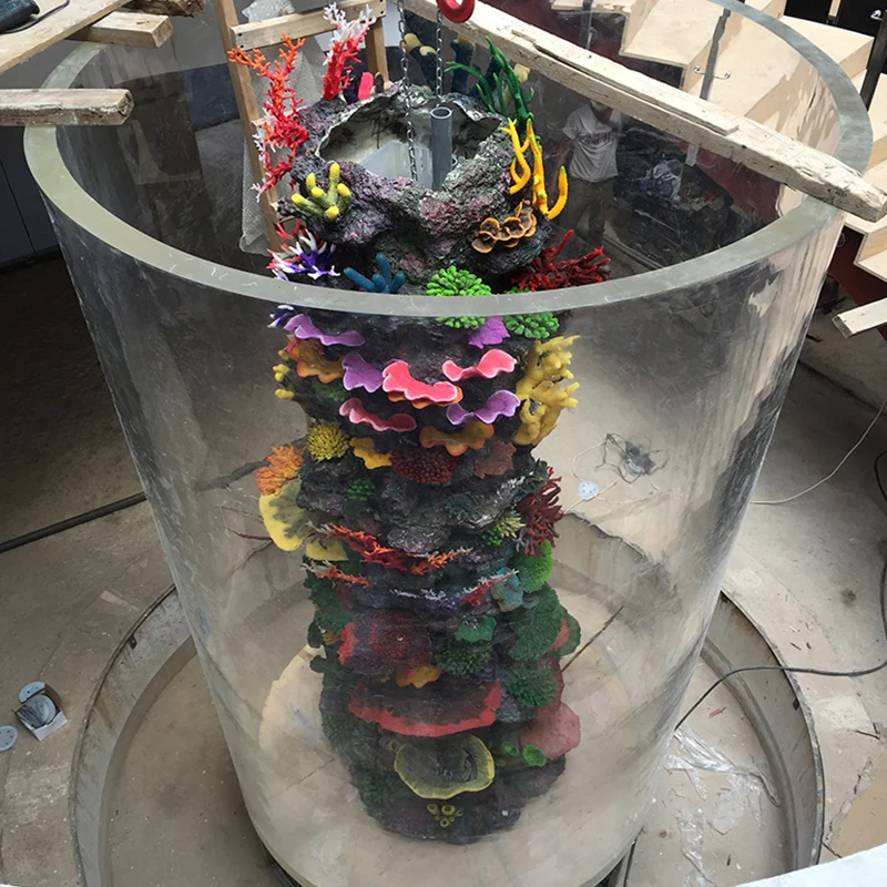 Wholesale hot sell acrylic fish tank/large aquarium for sale,aquarium jellyfish,aquarium decoration