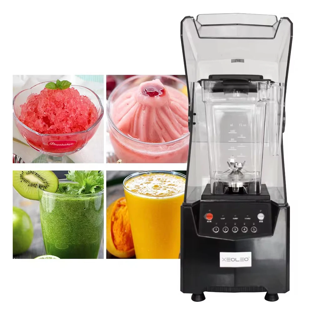 Xeoleo Food blender Commercial blender 1000ml Sound insulation Food Processor Smoothie Maker Mute Juicing machine Food mixer