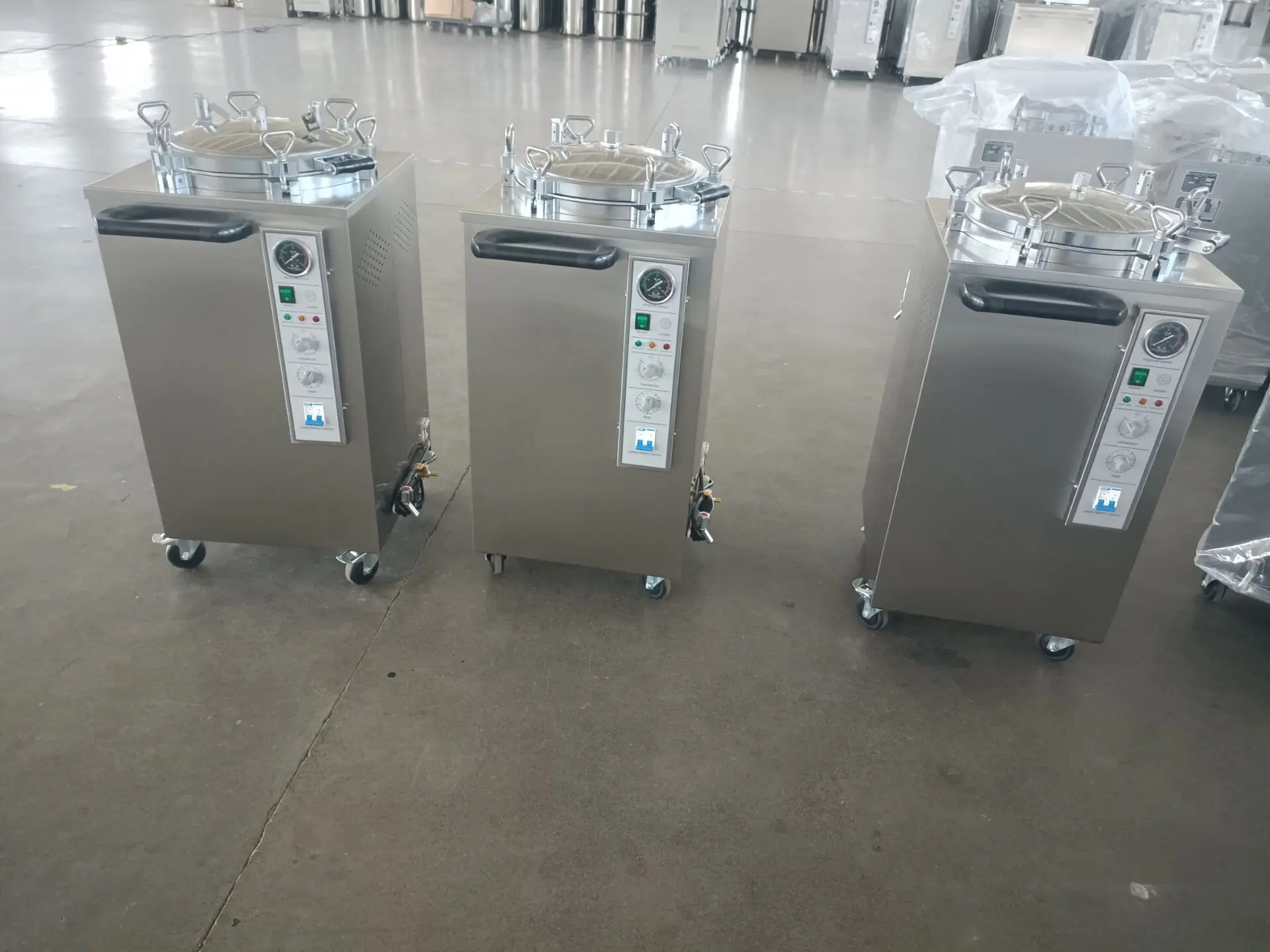 35L 50L 75L 100L 120L 150L Automatic Vertical Pressure Steam medical autoclave