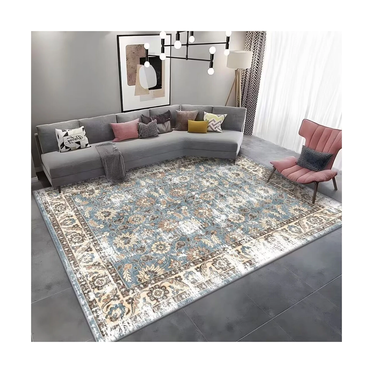 Good Quality Carpets 3d Carpet Big Size Oversize Large Floor Selling Printed Artificial Cashmere Printing for Sale