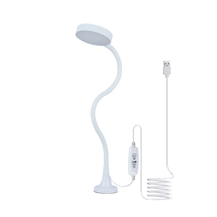 Portable Foldable Dimmable Timer LED USB Working mounted Light Magnetic Lamp For Sewing Machine