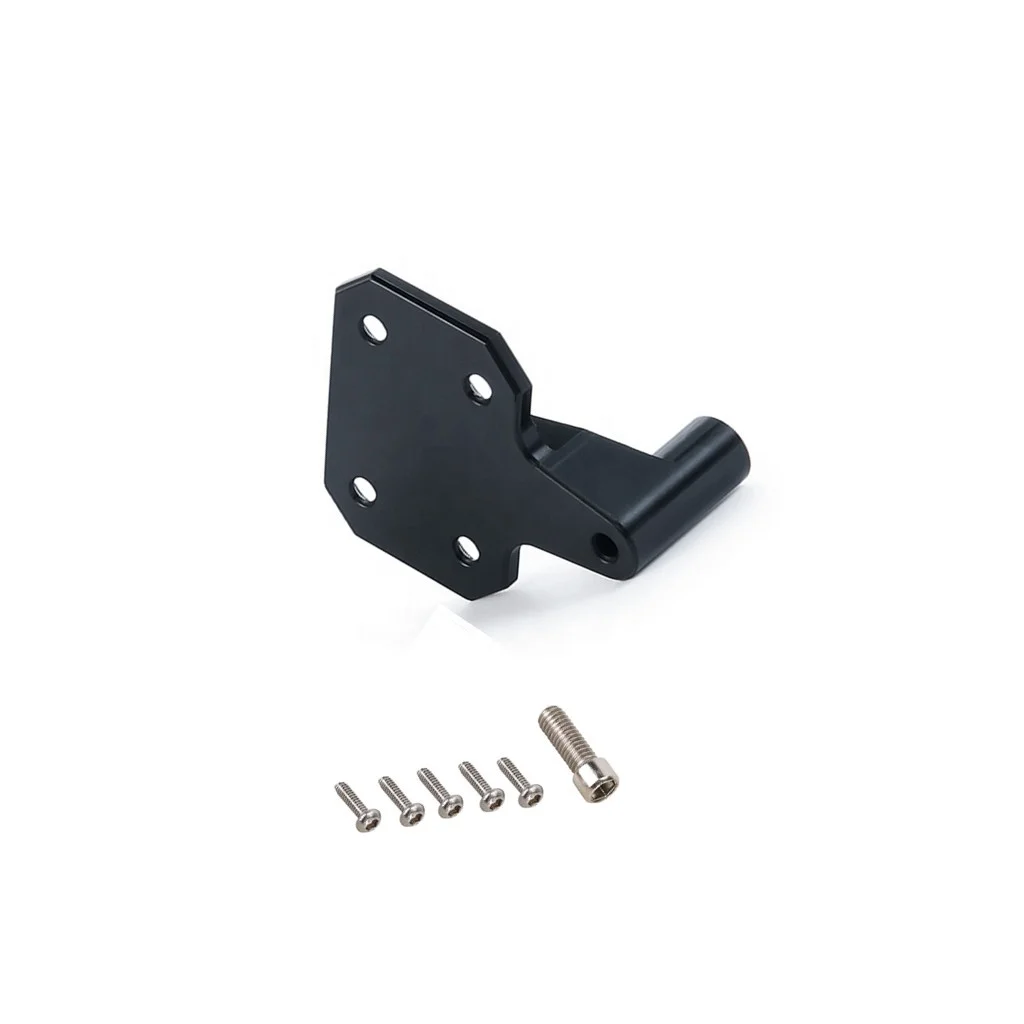 RCXAZ CNC Алюминиевое Крепление колеса запасного для 1/24 RC Гусеничный осевой SCX24 Jeep Wrangler JLU axi002 Запчасти обновления