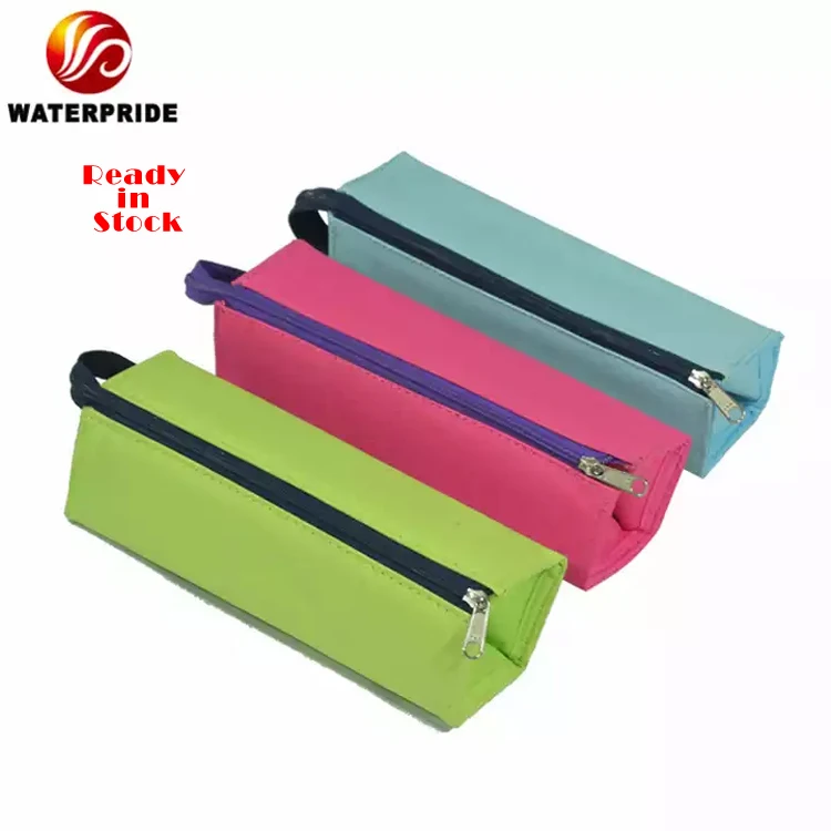 Kokuyo full open pen case with PE BOARD INSIDE large capacity deformable OFFICE  PEN bags Foldable Pencil Case with ykk zipper