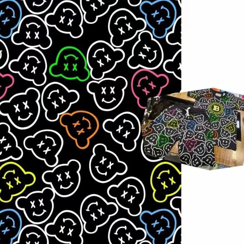 Accept Customization Digital Print 100% Cotton Woven Poplin Fabric For man shirt