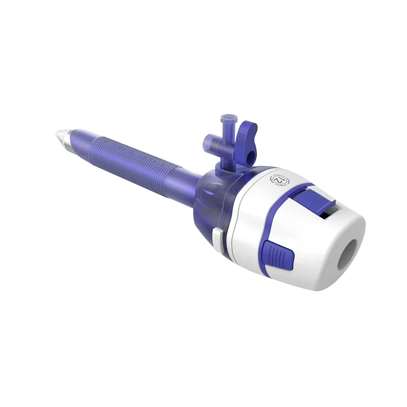 Одноразовый медицинский лапароскопический троакар, белая Лапароскопическая хирургия, эндоскопический троакар