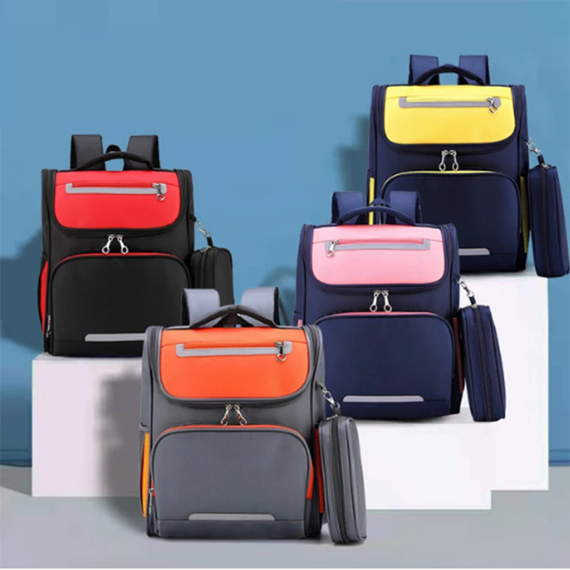 High quality custom school bags girl wholesale child Folding girl student book bag kids backpack school bag