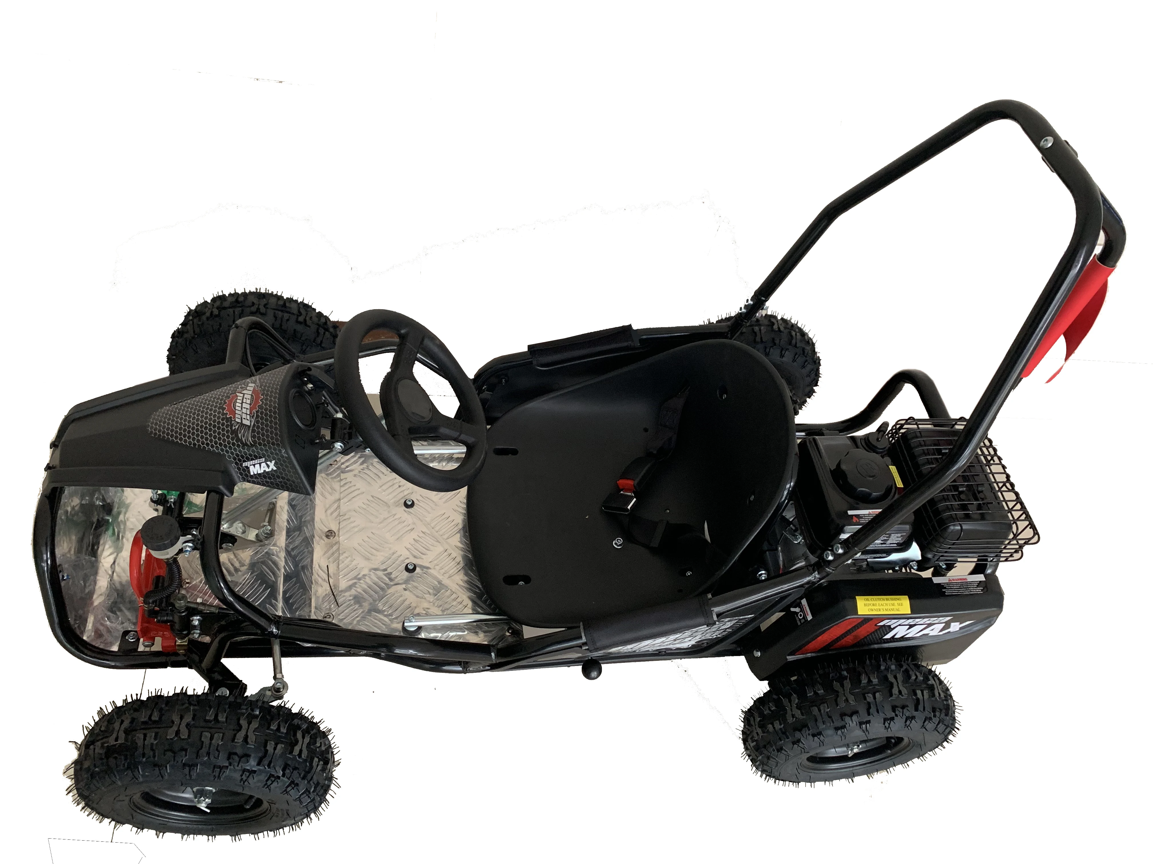 Best Selling Single Seat Go-Cart 98cc Off-Road Tires Small Buggy With 25km/H High Speed