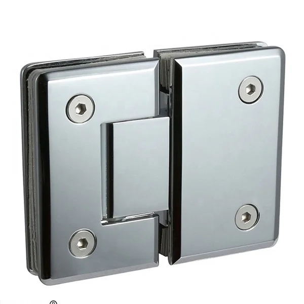 90 degree glass to glass spring shower hinges door