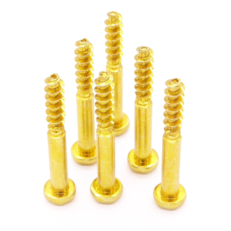 factory customized Yellow Zinc plated Torx 20 Metric Self Tapping Screw for PCBA