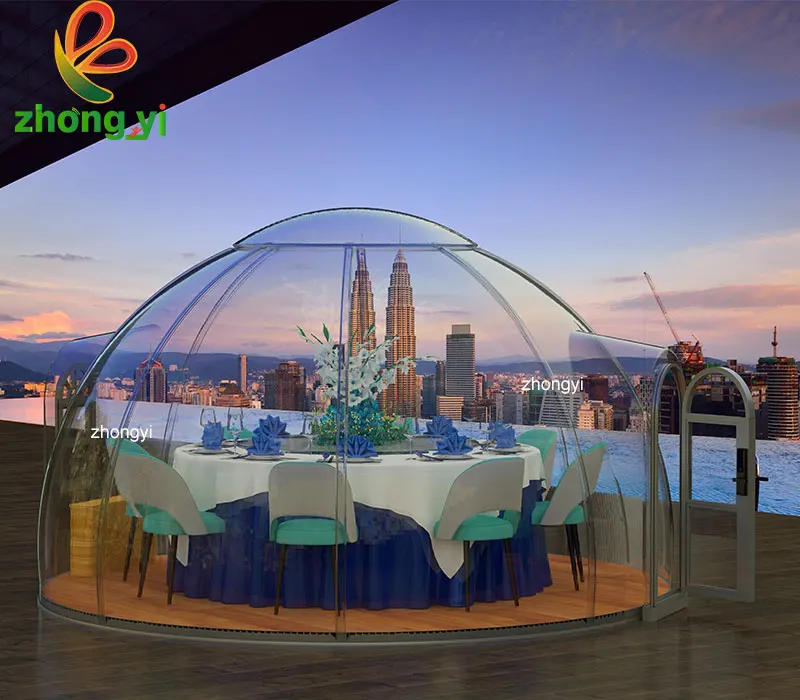  Igloo купольная палатка полностью прозрачная для