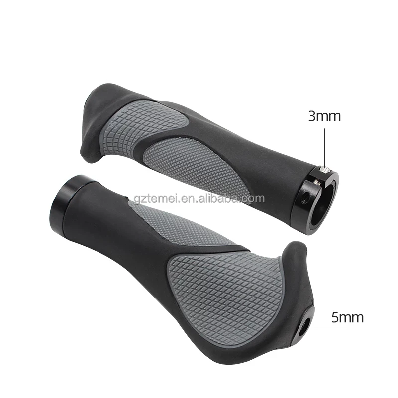 Bicycle Grips Handlebar Rubber Non-Slip Casing Sheath Tone MTB Bike  Rest Shock Absorption Grip