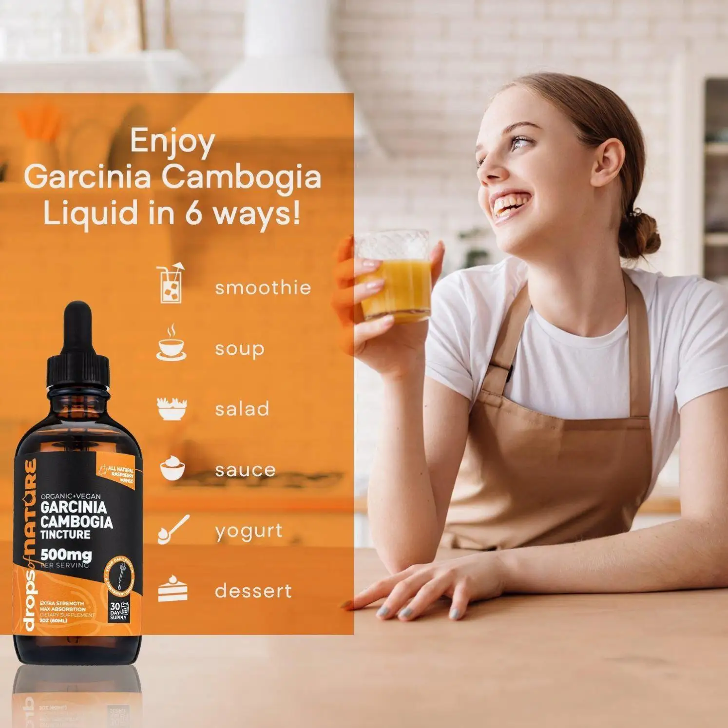 Garcinia Cambogia Drops Liquid Manufacturer Private label garcinia cambogia extract  Drops Liquid optisana lidl garcinia cambogi