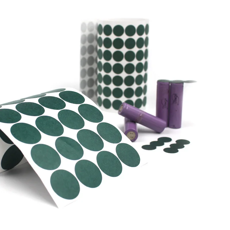 18650 Li-ion Battery Insulation Gasket Barley Paper Battery Pack Cell Insulating Glue Patch Electrode Insulated Pads