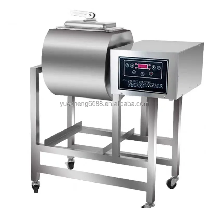 45L Stainless Steel Computer Marinated Meat Salting Vacuum Marinator Meat Tumbler Salt Marinade Mixer Machine