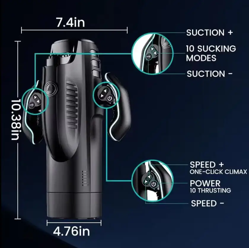 NEW Handheld telescopic sucking heating male masturbators with voice xnxxco Thrust Masturbation Cup men sax toys for Man sex%