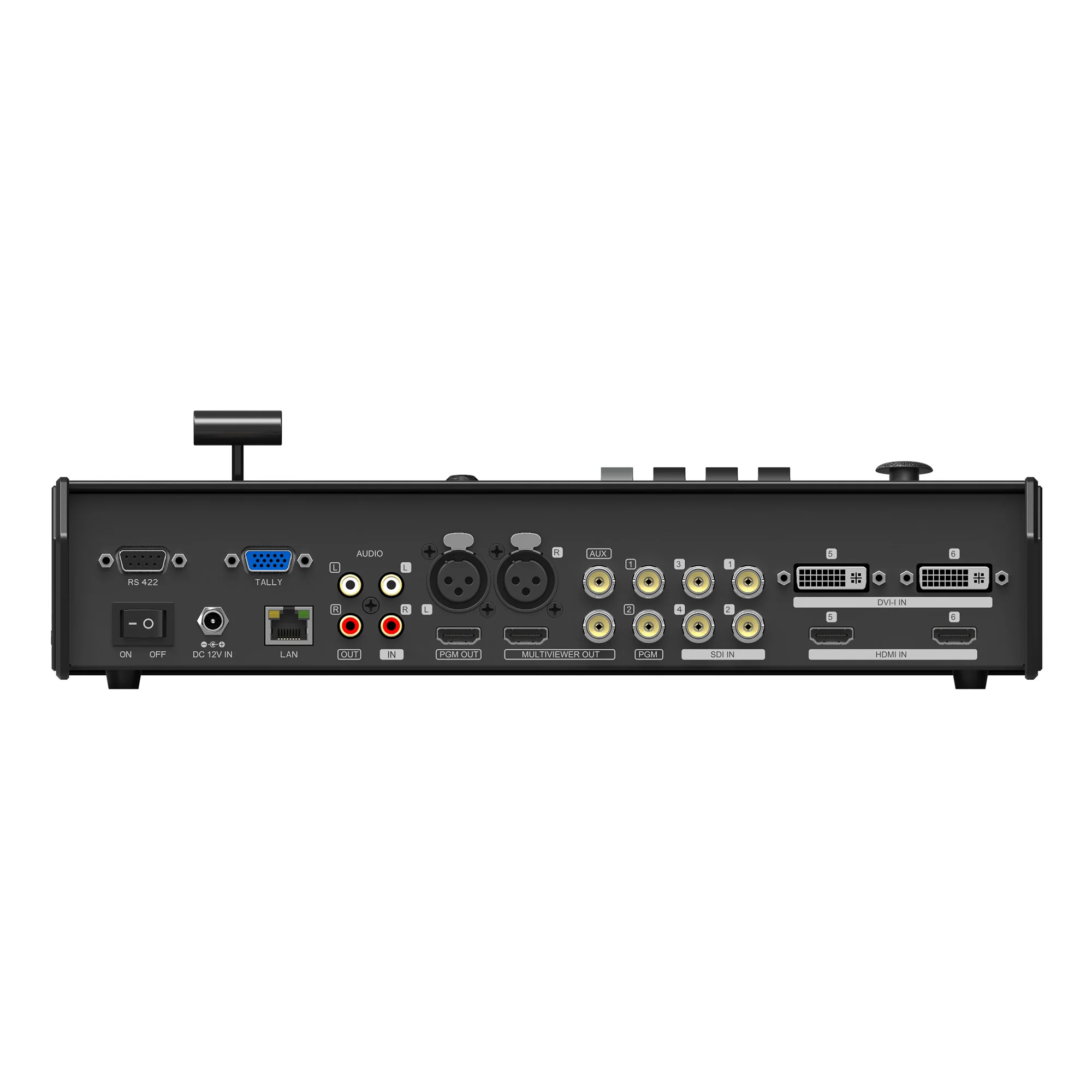 ALL-IN-ONE 6 SDI HDMI Input Multi-format Video Switching Solution with PTZ Camera control function