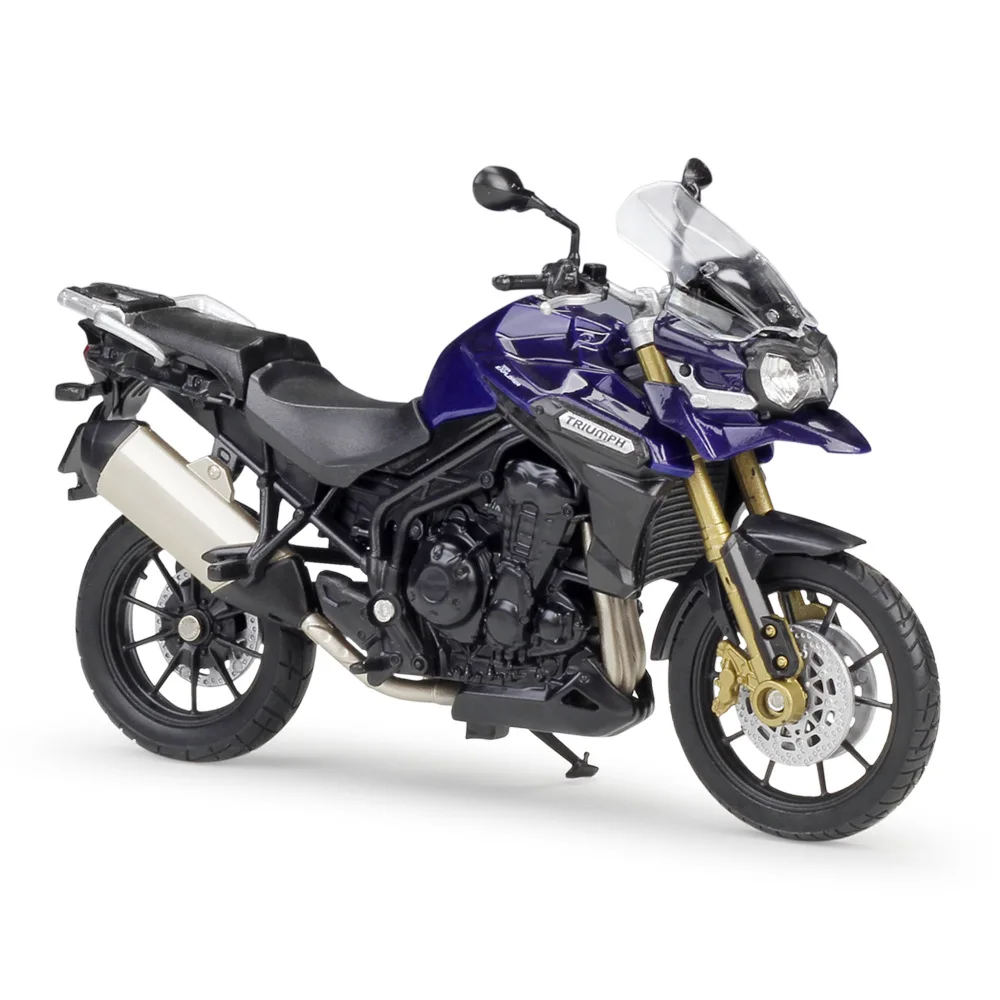 Лидер продаж модель литая мотоцикла Welly TRIUMPH Tiger Explorer 1:18