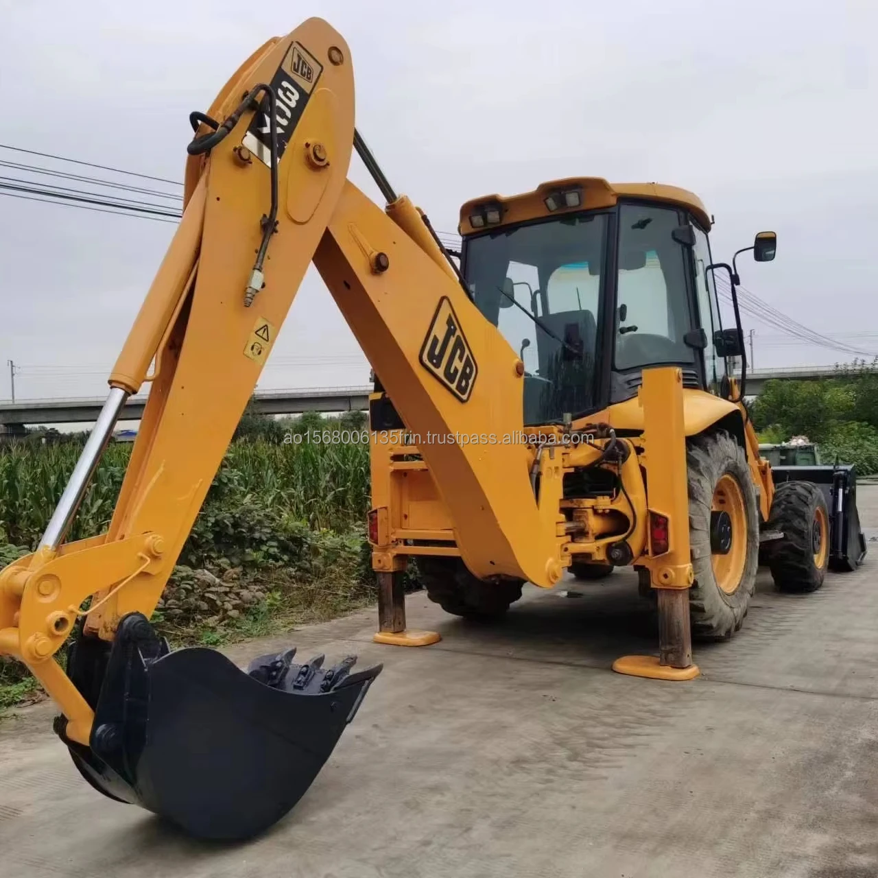 cheap price JCB backhoe loader 3CX/tractor with front end loader and backhoe used /JCB 3cx backhoe loader for sale