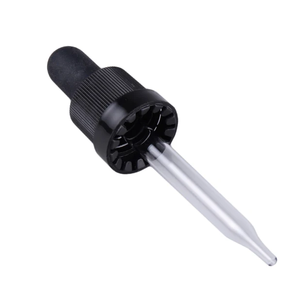 18/410 Glass pipette dropper bottle cap for essential oil