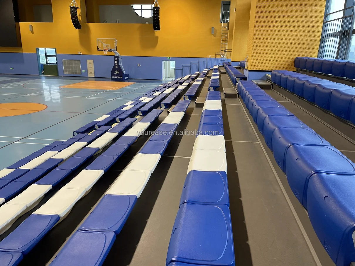 Basketball Acadamy Sports Arena Indoor Retractable Seating Chair