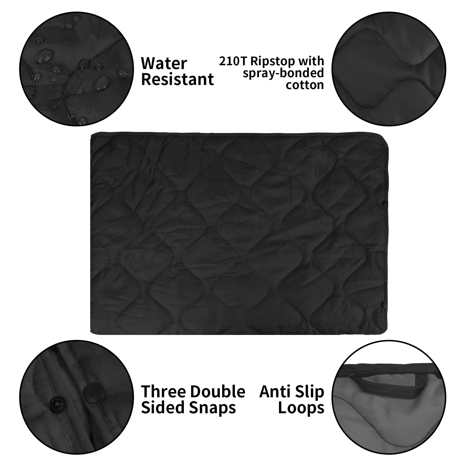 Outdoor camping Special training blanket Warm waterproof mat Multi-purpose cloak sleeping bag tent canopy hunting
