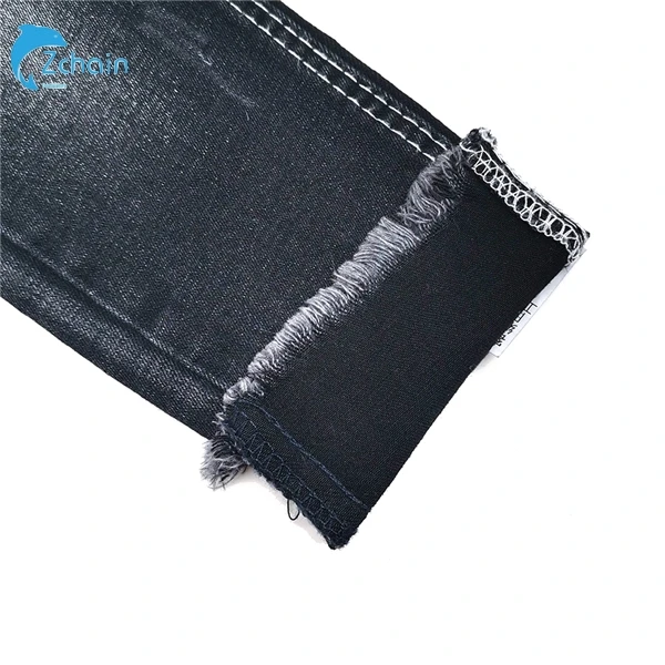 Cheapest twill stretch denim stock lot fabric pakistan denim jeans factory