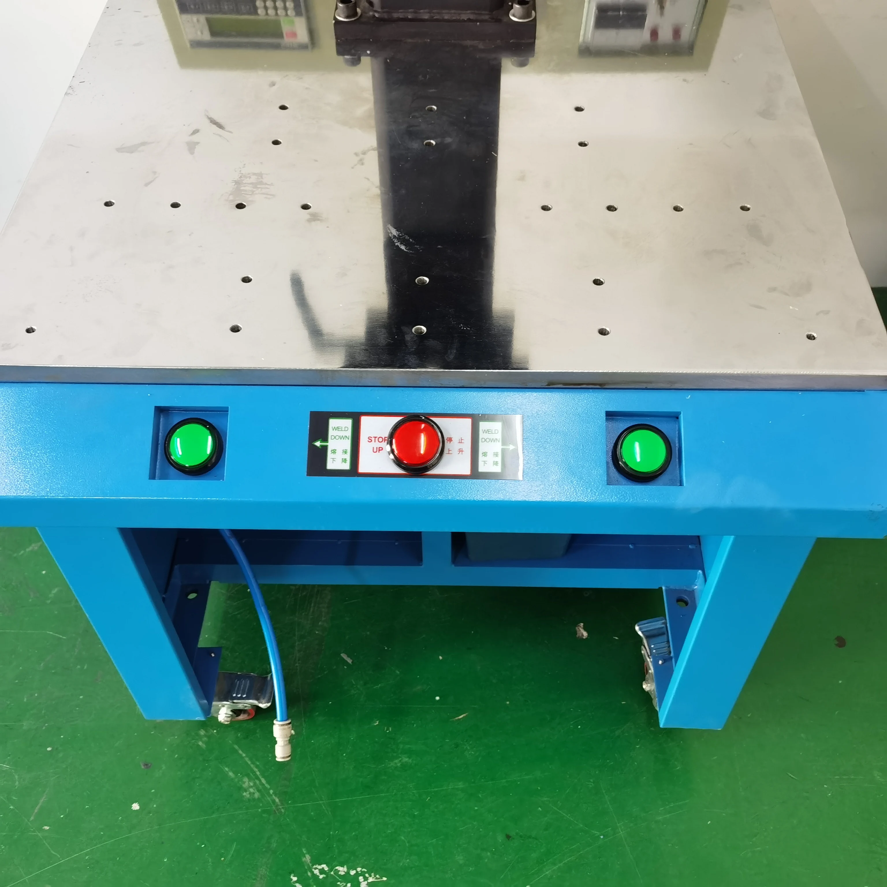 Low price non-woven filter bag bottom ultrasonic welding machine fabric Liquid filter bag ultrasonic welder