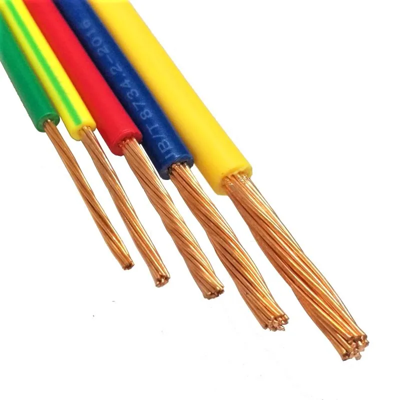 Home House Wiring Building Bv Bvr Electrical Wire Cable 1.5mm 2.5mm 4mm 6mm Single Core Pvc Insulation Copper Wire Cable