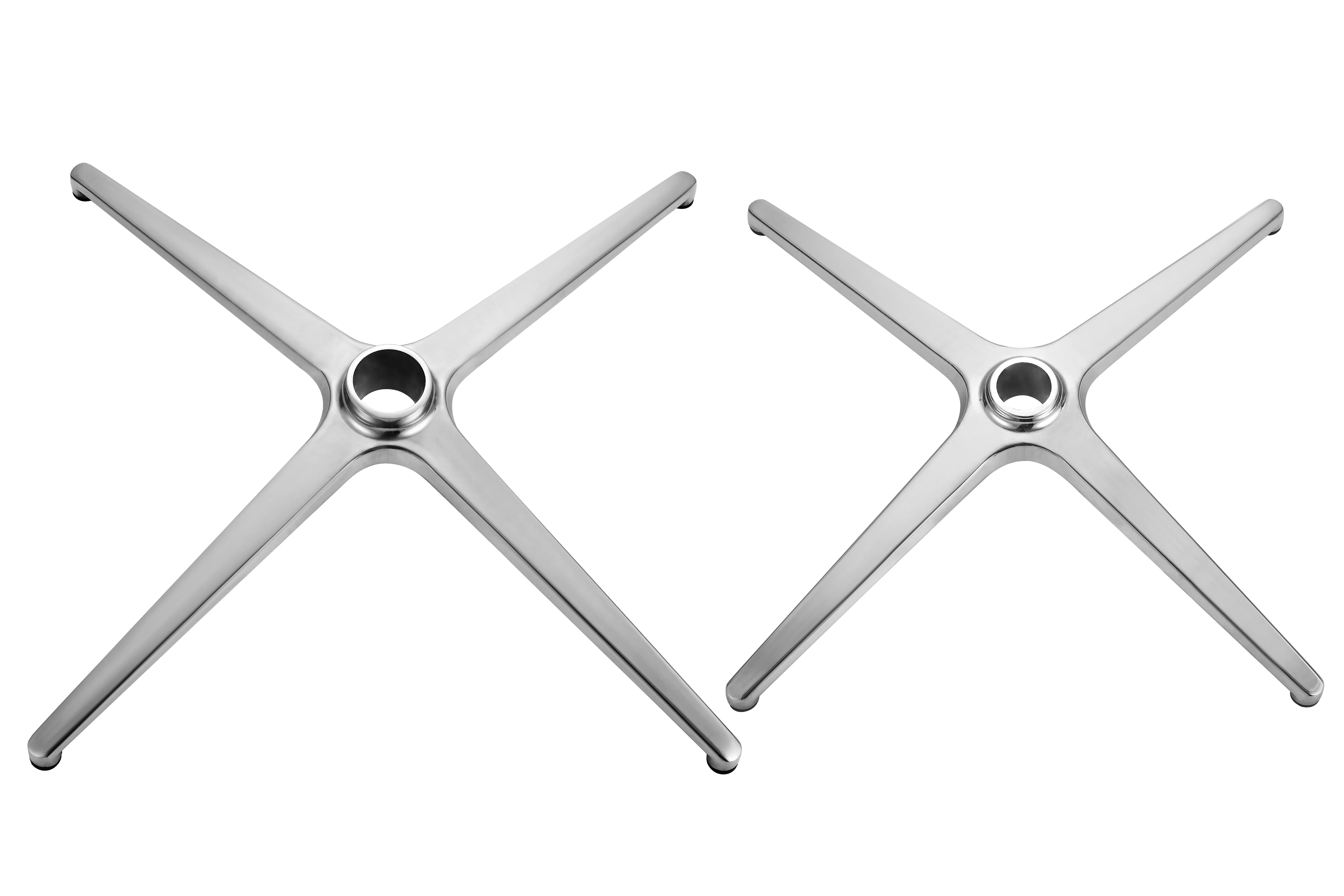 Вращающаяся металлическая подставка под стул с четырьмя звездами