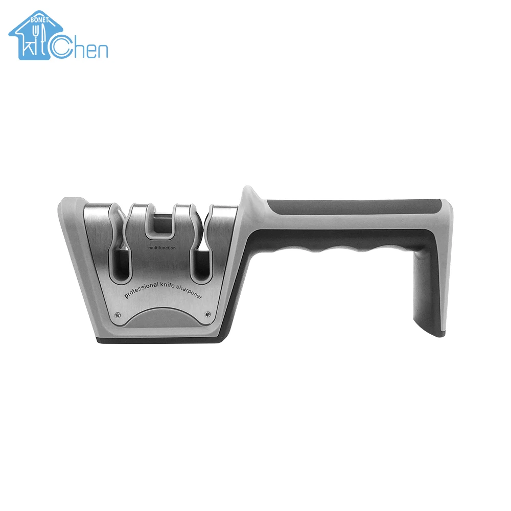 Customized Mini Silicone Utensils Knife Grinder Sharpening Tools Kitchen Furniture Plastic Sharpener