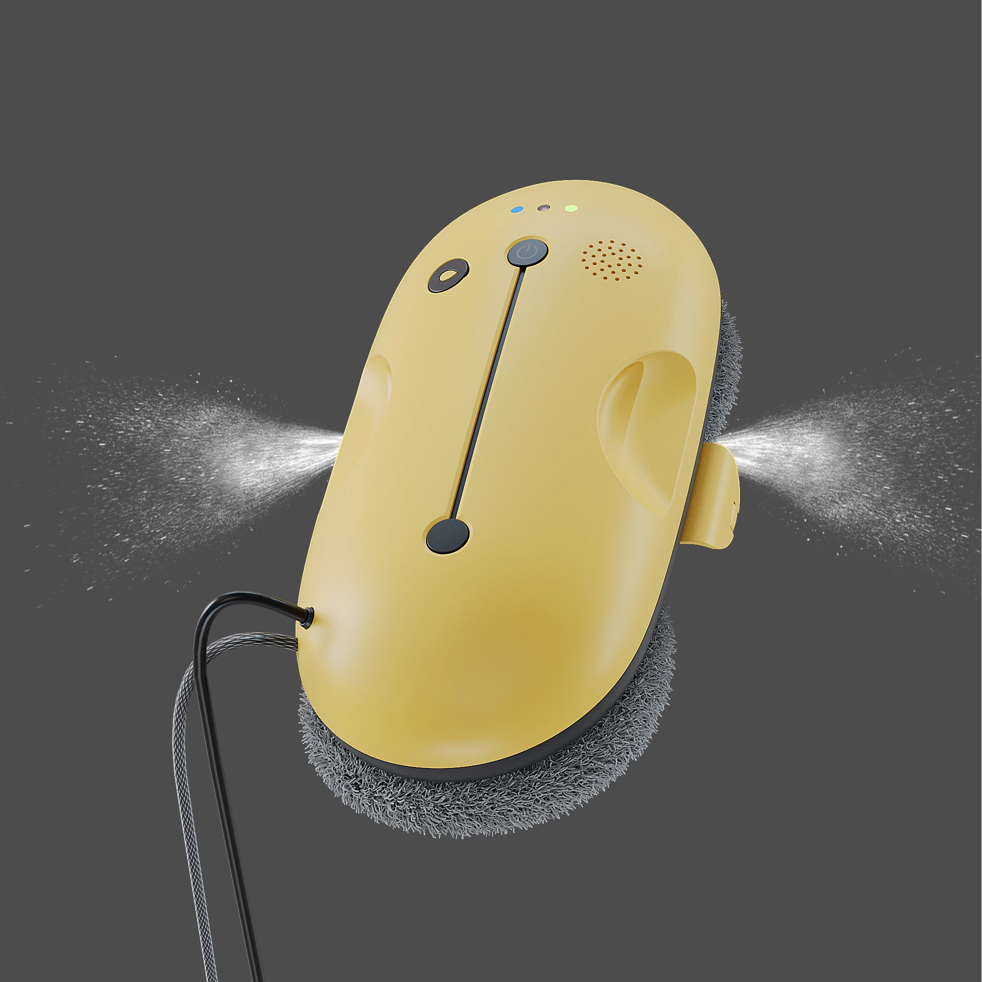 Huidi OEM Speedy Swimax Window Cleaner Robot with Automatic Dual Water Spray for window and glass cleaning