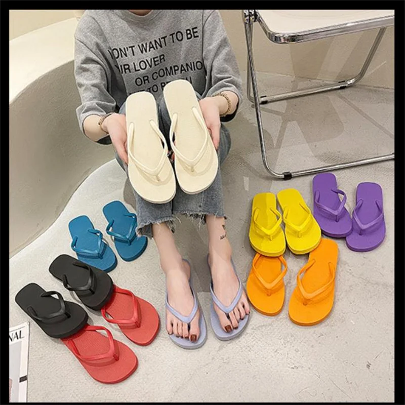 Manufacturer Ladies Beach wholesale summer flip-flops slippers