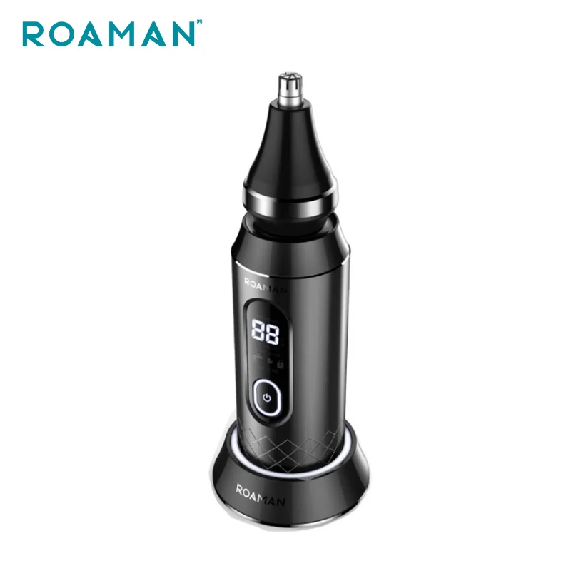 IPX7 Washable 4 In 1 Cordless Rechargeable Nose Hair Removal Three Blade Shaver Barber Razor