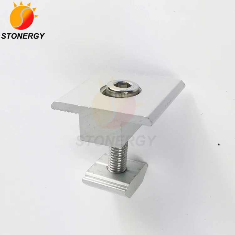 Solar Mounting Rapid Solar Bracket aluminum Middle Clamp and End Clamp Accessories